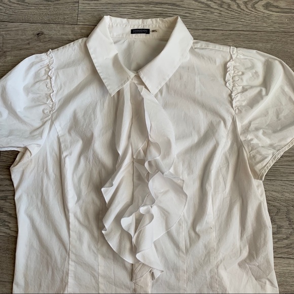 White vintage blouse - Picture 3 of 7